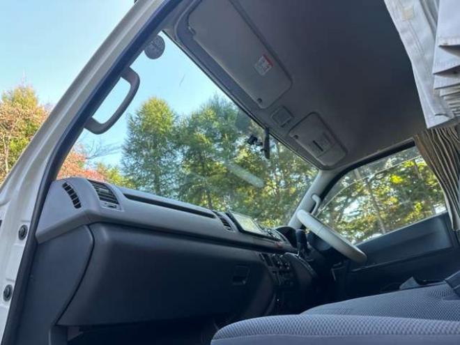 ハイエースバン2.7 DX ワイド スーパーロング ハイルーフ GLパッケージ 4WD　ハイルーフ　サブバッテリー　ベットキット　ワンオーナー　パワステ　パワーウィンドウ　キーレス　片側スライドドア 2700