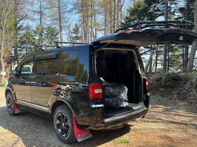 デリカD：5 2.4 シャモニー 4WD　ミラーモニタ/ETC/シートヒータ/社外ナビ 2400