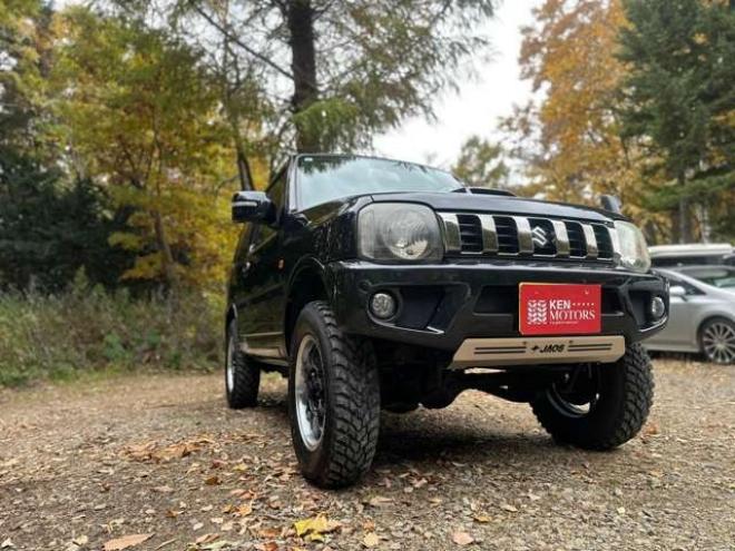 ジムニークロスアドベンチャー XC 4WD　ターボ　記録簿　社外マフラー　社外テール　社外バンパー　ETC　パワステ　パワーウィンドウ　社外ナビ　社外アルミ　ABS　キーレスエントリー 660