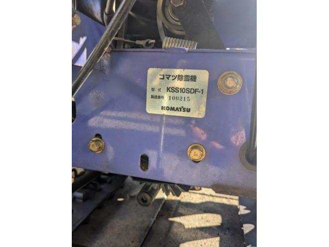 除雪機コマツ　KSS10SDF　（ヤマハYT1080EDと同品）　10馬力　良品