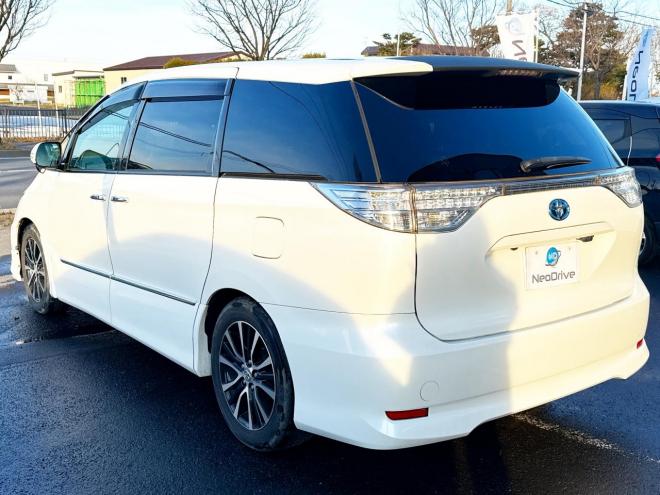 エスティマハイブリッドハイブリッド2.4アエラス 4WD　ローンが不安な方＜優遇ローン＞本州仕入　モデリスタエアロ　クルーズコントロール　ムーンルーフ 4WD 2400 5Dr