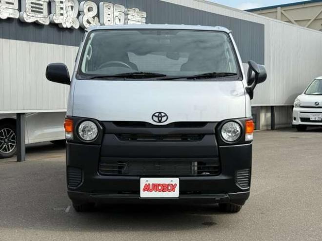 ハイエースバン2.8 DX ロング ディーゼルターボ 4WD　寒冷地仕様　415COBRA　丸目ヘッドライトキット　サファイアフロントリップスポイラー　ENCB16インチアルミ　トーヨーオープンカントリー　リアヒーター　リアエアコン 2800