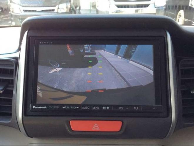 N-BOXG ターボパッケージ 4WD　パワスラ　スマートキー　クルーズコントロール　ドラレコ　バックカメラ　メモリーナビ　ETC　電動格納ミラー　オートライト　横滑り防止　アイドリングストップ　パナソニックフルセグTV　メモリナビ　Bluetooth 660