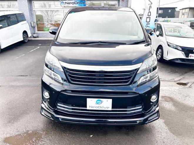 ヴェルファイア2.4Z 4WD ローンが不安な方＜優遇ローン＞ 本州仕入　後期型　フルエアロ　アルパイン8型ナビTV　両側パワースライド　バックカメラ　スマートキー　HID　7人乗り　2列目オットマンシート