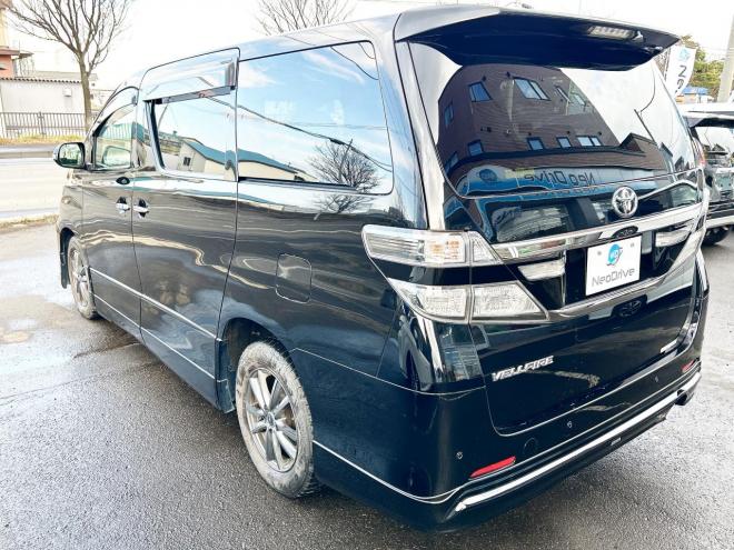 ヴェルファイア2.4Z 4WD ローンが不安な方＜優遇ローン＞ 本州仕入　後期型　フルエアロ　アルパイン8型ナビTV　両側パワースライド　バックカメラ　スマートキー　HID　7人乗り　2列目オットマンシート