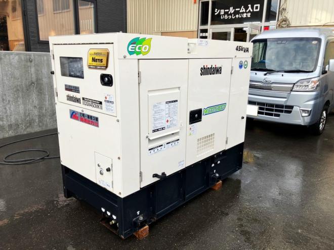 発電機新ダイワ　中古　DGM450MK　エンジン発電機　動力源