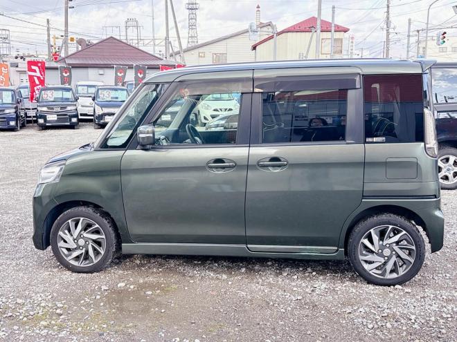 スペーシア660カスタムTS 4WD　ローンが不安な方＜優遇ローン＞本州仕入　1年保証　両側Pスラ 