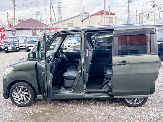 スペーシア660カスタムTS 4WD　ローンが不安な方＜優遇ローン＞本州仕入　1年保証　両側Pスラ 