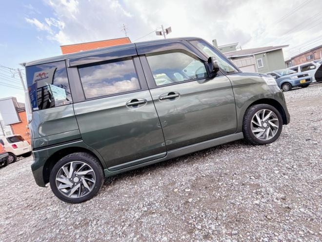 スペーシア660カスタムTS 4WD　ローンが不安な方＜優遇ローン＞本州仕入　1年保証　両側Pスラ 