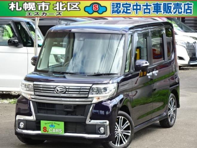 タントカスタム X トップエディション SAII 4WD　本州車　保証1年/走行距離無制限　4WD　パワースライドドア　純正8型ナビ　地デジ　Bluetooth接続　バックカメラ　スマートアシスト　衝突軽減　レーンキープアシスト　LEDヘッドライト　ETC　ハーフレザーシート 660