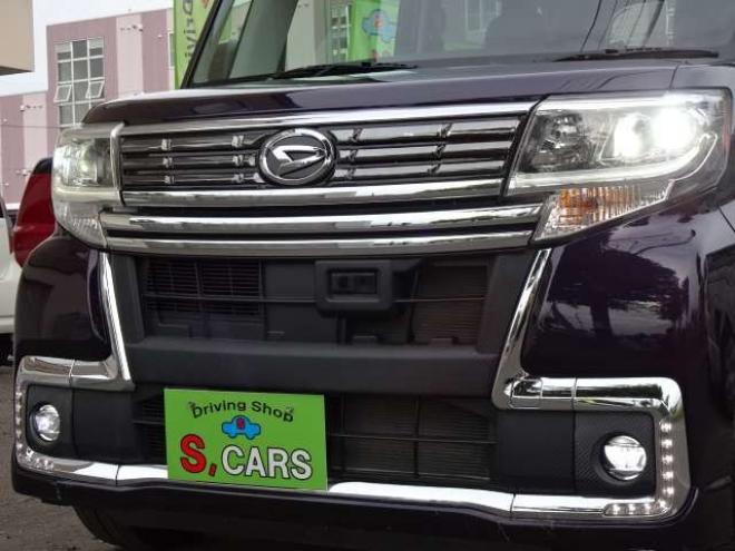 タントカスタム X トップエディション SAII 4WD　本州車　保証1年/走行距離無制限　4WD　パワースライドドア　純正8型ナビ　地デジ　Bluetooth接続　バックカメラ　スマートアシスト　衝突軽減　レーンキープアシスト　LEDヘッドライト　ETC　ハーフレザーシート 660