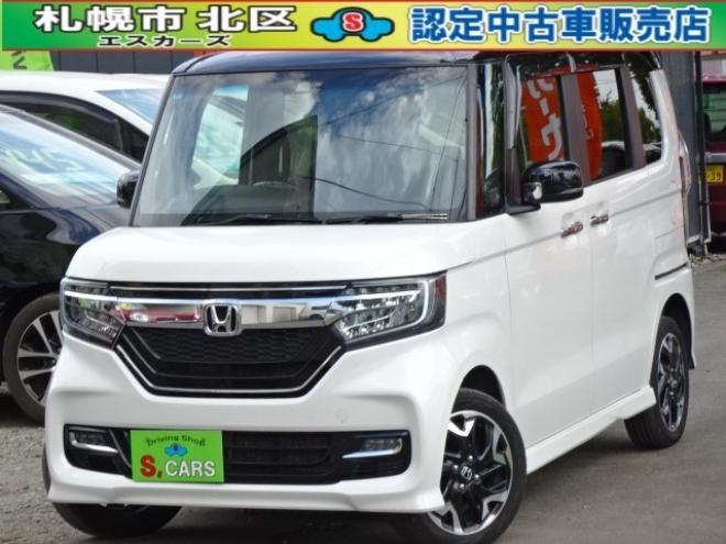 N-BOXカスタム 660 G L ターボ ホンダセンシング 4WD　本州車　保証1年/走行距離無制限　4WD 両側パワスラ バックカメラ ETC　プッシュスタート　ブレーキサポート 660