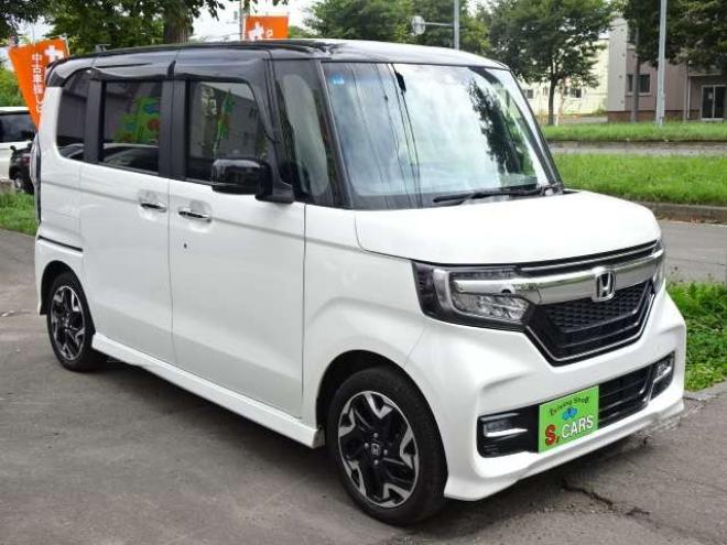 N-BOXカスタム 660 G L ターボ ホンダセンシング 4WD　本州車　保証1年/走行距離無制限　4WD 両側パワスラ バックカメラ ETC　プッシュスタート　ブレーキサポート 660