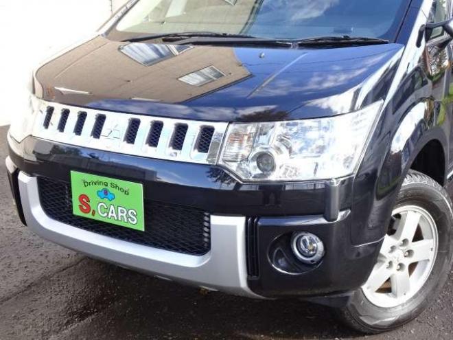 デリカD：5 2.4 G パワーパッケージ 4WD　本州車　ワンオーナー　両側パワースライドドア　ALPINE製ナビ　地デジ　10.2インチALPINE製フリップダウンモニター　バックカメラ　純正HID　スマートキー　ASC　クルーズコントロール　ビルトインETC 2400