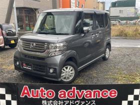 N-BOX　カスタムG Lパッケージ 4WD　パワースライド　HID　スマートキー　新在　庫車　　整備工場完　備　2年後4年後も車検お任!! 660