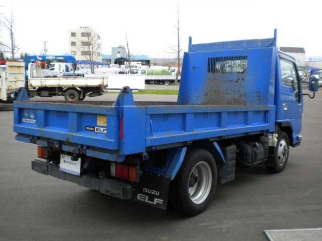 エルフダンプ　TKG-NKS85AD 新明和工業　 4WD 2990