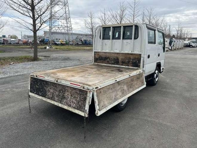 エルフ平ボディ Wキャブ　TRG-NHS85A　 4WD 2990