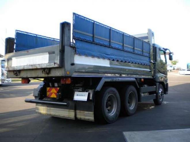 スーパーグレートダンプ QKG-FV60VX 新明和工業　 2WD 12800