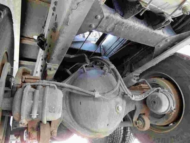 スーパーグレート電柱運搬車　QKG-FV50VZ　 2WD 12800