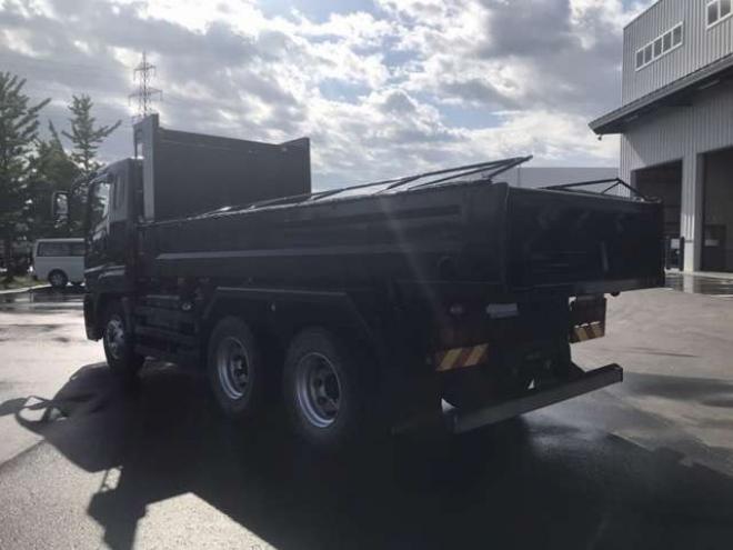 スーパーグレートLゲートダンプ　QKG-FV60VX 新明和工業　 2WD 12800