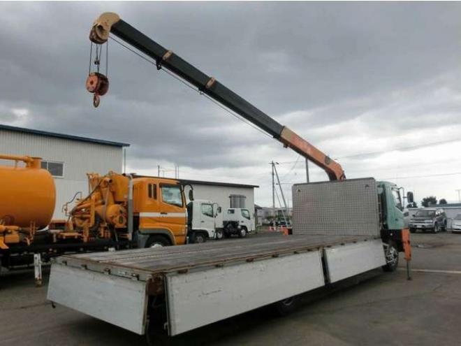 レンジャークレーン付　BDG-FE8JPWG　ユニック　 2WD 7680