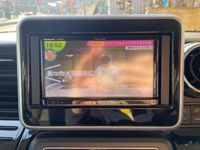 スペーシアカスタム ハイブリッド XSターボ 4WD　1年走行距離無制限保証/Bluetooth/ナビ・フルセグTV/全方位カメラ/両側パワースライドドア/エンジンスターター/ETC/コーナーセンサー/シートヒーター/ミラーヒーター/夏冬タイヤ付き/ワンオーナー/修復歴無し 660