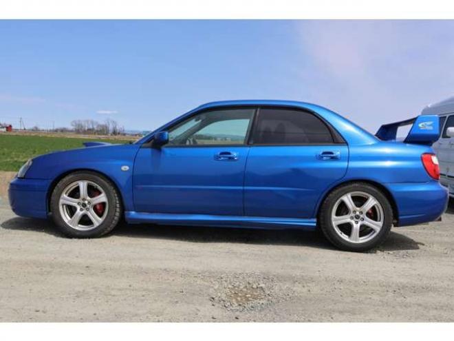 インプレッサ2.0 WRX 2004 Vリミテッド 4WD　検2年　MTターボ　社外マフラー 2000