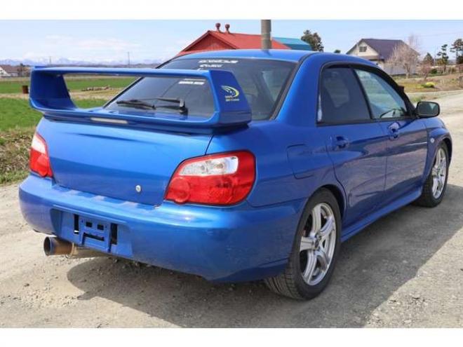 インプレッサ2.0 WRX 2004 Vリミテッド 4WD　検2年　MTターボ　社外マフラー 2000