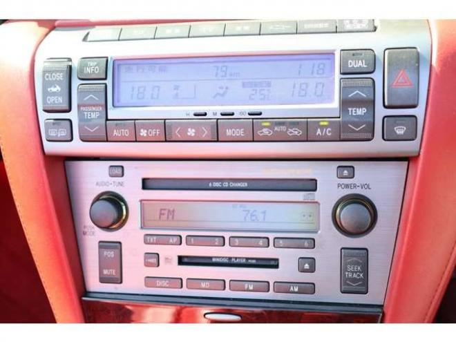 ソアラ4.3 430SCV　検2年　マークレビンソン　赤レザー 2WD 4300