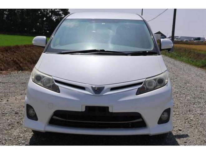 エスティマ2.4 アエラス Gエディション 4WD　検2年　自社　ローンカノウ　両側電スラ 2400