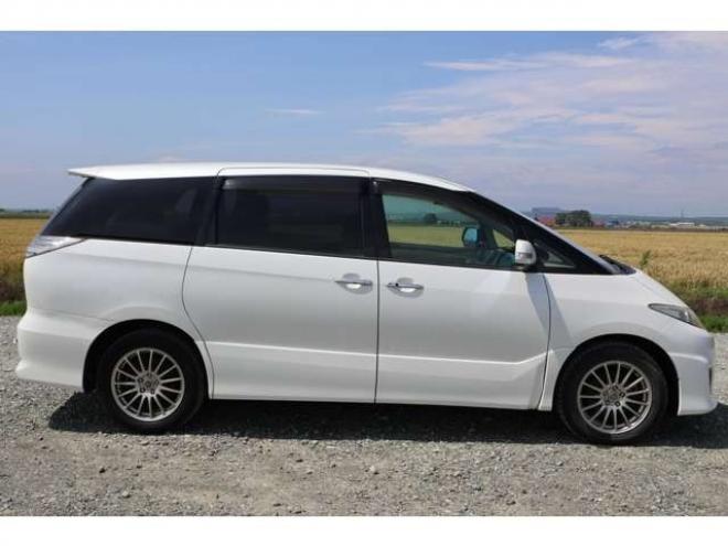 エスティマ2.4 アエラス Gエディション 4WD　検2年　自社　ローンカノウ　両側電スラ 2400