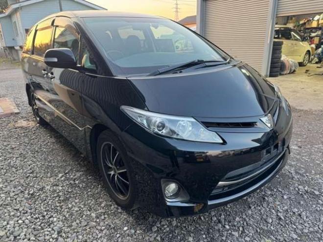 エスティマ2.4 アエラス Gエディション 4WD　両側Pスライド　夏冬タイヤ　ナビ　TV　Bカメラ 2400