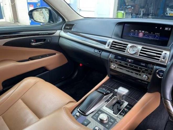 レクサスLSハイブリッド 600h バージョンC Iパッケージ 4WD　茶革・新規車検整備付・本州仕入車両 5000