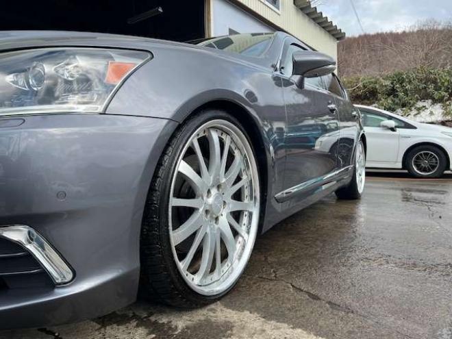 レクサスLSハイブリッド 600h バージョンC Iパッケージ 4WD　茶革・新規車検整備付・本州仕入車両 5000