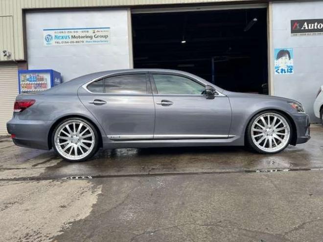 レクサスLSハイブリッド 600h バージョンC Iパッケージ 4WD　茶革・新規車検整備付・本州仕入車両 5000