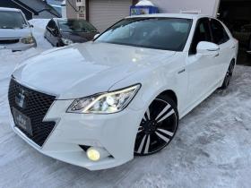 クラウン　アスリート ハイブリッド 2.5 S Four 4WD　20AW・車高調・エンスタ・新規車検整備付 2500