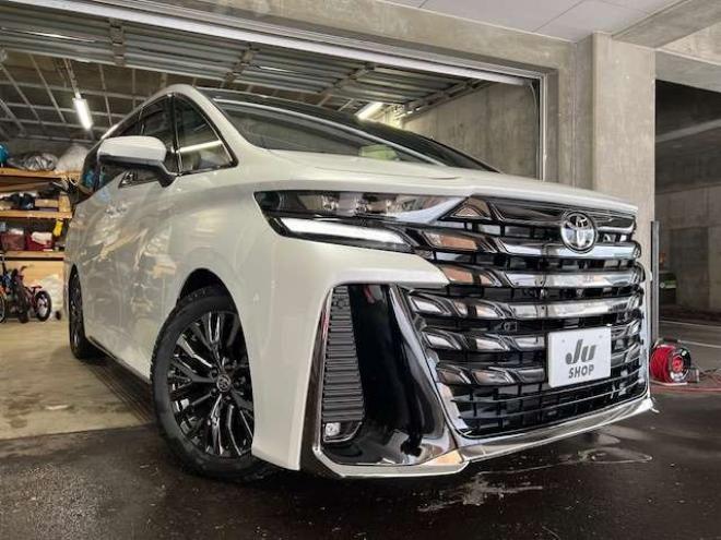 ヴェルファイアハイブリッド 2.5 Zプレミア E-Four 4WD　屋内保管・ワンオーナー・ブラウンレザー 登録済未使用車 2500