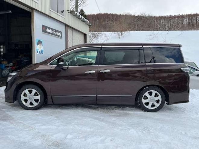 エルグランド2.5 250ハイウェイスター プレミアム 4WD　両側Pスラ・新規車検整備付・本州仕入車 2500