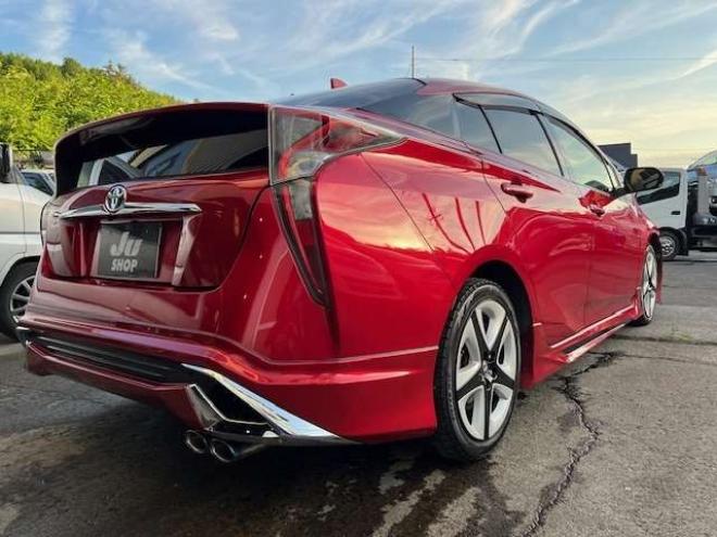 プリウス1.8 S ツーリングセレクション E-Four 4WD　フルエアロ・純正9インチナビ・Sセンス 1800