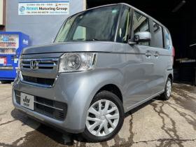 N-BOX　L 4WD　法定24ヵ月点検整備付・新規車検整備整備付・SDナビ・Bluetooth・バックカメラ・パワースライドドア・シートヒーター・スマートキー・プッシュスタート・本州仕入車両 660