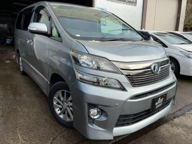 ヴェルファイアハイブリッド2.4 ZR 4WD　両側Pスライド/SDナビ/寒冷地仕様/法定24ヵ月点検整備付/新規車検整備付/本州仕入車両 2400