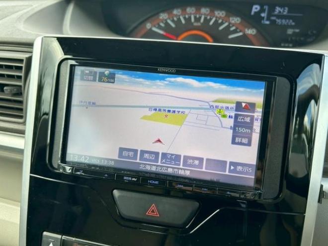 タント　ドライブレコーダー　ＥＴＣ　両側スライド・片側電動　ナビ　オートライト　スマートキー　アイドリングストップ　シートヒーター　ベンチシート　ＣＶＴ　ＡＢＳ　ＥＳＣ　アルミホイール　エアコン 4WD 660 5Dr