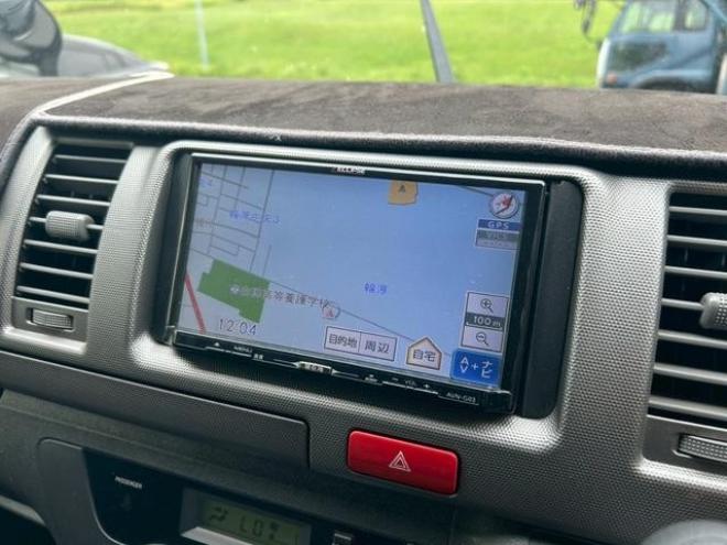 ハイエースバン　スーパーＧＬ　ＥＴＣ　バックカメラ　ナビ　両側スライドドア　ＡＴ　アルミホイール　エアコン　パワーウィンドウ　運転席エアバッグ 4WD 3000(D) 5Dr