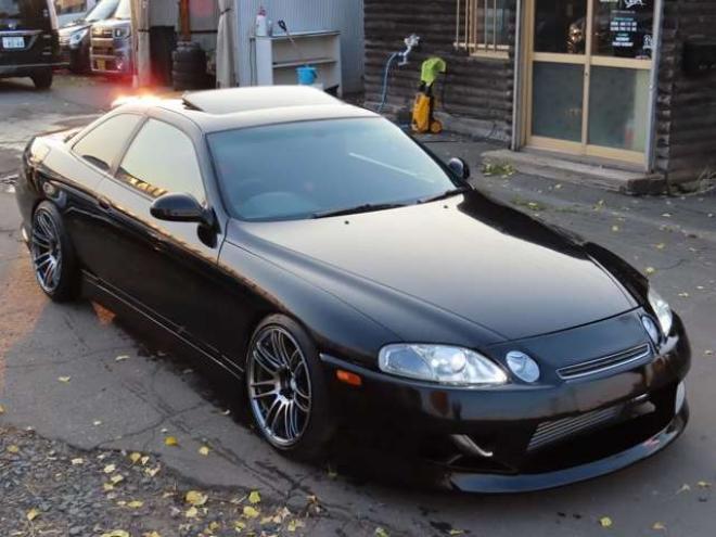 ソアラ2.5 GT-T　サンルーフ・ハイフロータービン・センチュリー用キャリパー・2wayLSD・GReddyブーコン・社外ナックル・車高調・前置I/C 2WD 2500