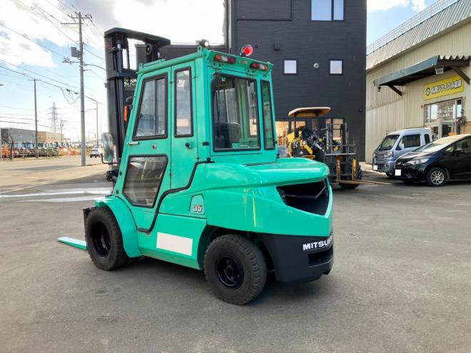 フォークリフト三菱　中古　FDE35AT　回転付　建機
