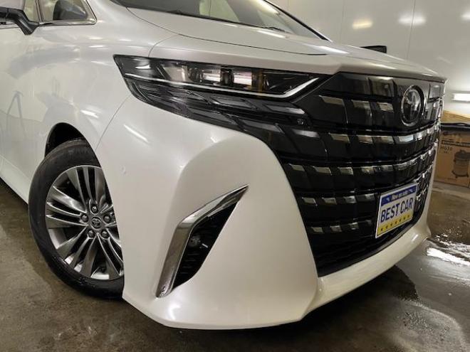 アルファードＺ　本州仕入　寒冷地仕様　禁煙車　トヨタセーフティセンス　左右独立ムーンルーフ　レーダークルーズ　レーントレーシング　純正１８インチＡＷ　ＴＯＹＯ製新品スタッドレスタイヤ　純正ナビ（フルセグ地デジ　Ｂｌｕｅｔｏｏｔｈ　Ｍｉｒａｃａｓｔ）＋バックカメラ＋全方位カメラ　両側パワースライドドア　パワーバックドア　純正ブラックレザーシート　ヘッドアップディスプレイ　電動オットマン　ＬＥＤヘッドライト　デジタルインナーミラー　シートヒーター＆クーラー　前後ドライブレコーダー　ＥＴＣ  4WD 2500 5Dr