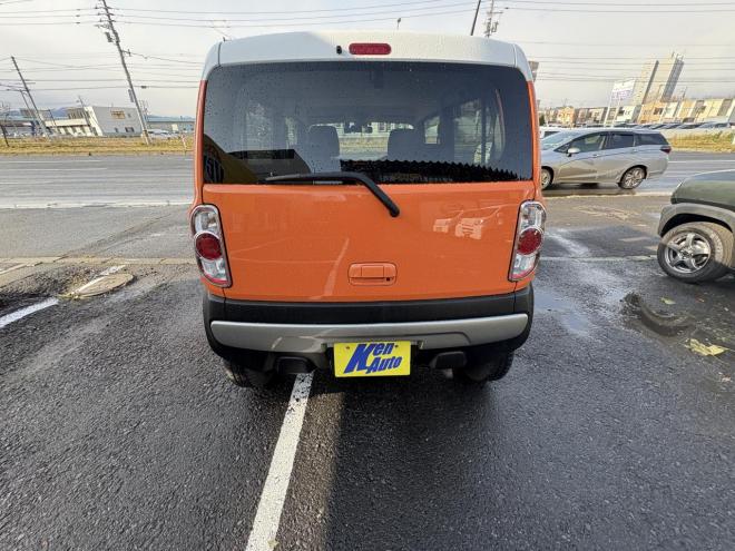 ハスラーHUSTLER  4WD　X HID TURBO ブレーキアシスト　寒冷地　hid　autoライト　地デジナビ　プッシュスタート　シートヒーター　エンスタ　ドラレコ前後ETC　全磨き済　エンジンオイル交換　CVTオイル交換　記録簿2枚 4WD 660 5Dr