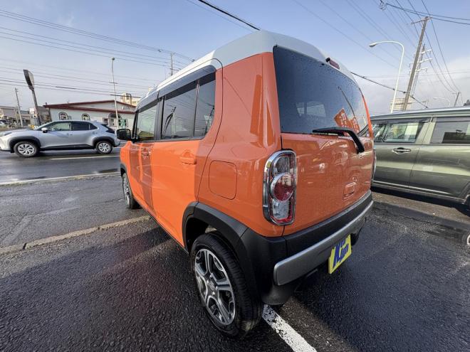 ハスラーHUSTLER  4WD　X HID TURBO ブレーキアシスト　寒冷地　hid　autoライト　地デジナビ　プッシュスタート　シートヒーター　エンスタ　ドラレコ前後ETC　全磨き済　エンジンオイル交換　CVTオイル交換　記録簿2枚 4WD 660 5Dr