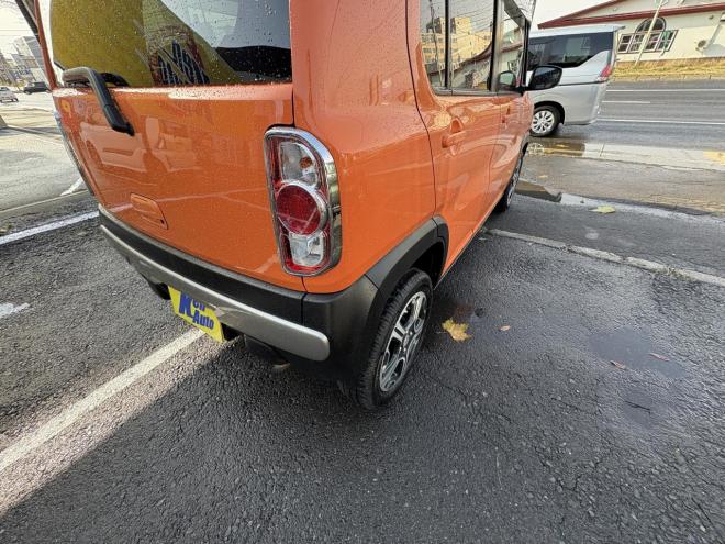 ハスラーHUSTLER  4WD　X HID TURBO ブレーキアシスト　寒冷地　hid　autoライト　地デジナビ　プッシュスタート　シートヒーター　エンスタ　ドラレコ前後ETC　全磨き済　エンジンオイル交換　CVTオイル交換　記録簿2枚 4WD 660 5Dr