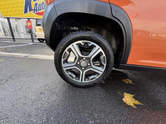 ハスラーHUSTLER  4WD　X HID TURBO ブレーキアシスト　寒冷地　hid　autoライト　地デジナビ　プッシュスタート　シートヒーター　エンスタ　ドラレコ前後ETC　全磨き済　エンジンオイル交換　CVTオイル交換　記録簿2枚 4WD 660 5Dr